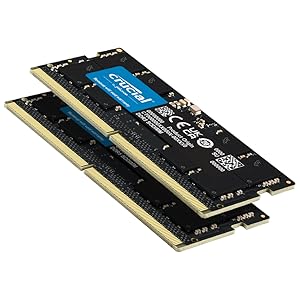 Crucial DDR5 RAM 96GB Kit (2x48GB) 5600MHz SODIMM, Laptop