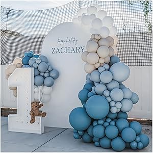  Blue Balloon Arch Kit 