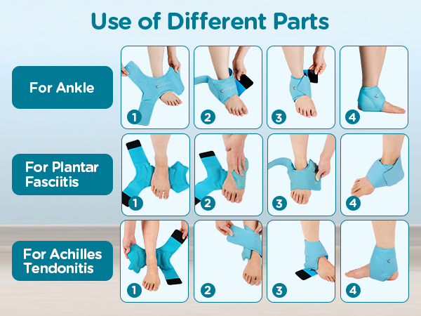 ankle ice packs
