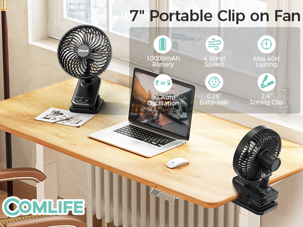 clip on fan