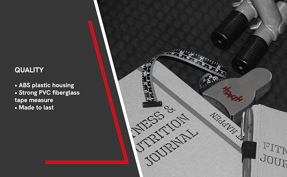 MaLetics 150cm 60Inch Double Sided Body Tape Measure Fitness, Gym