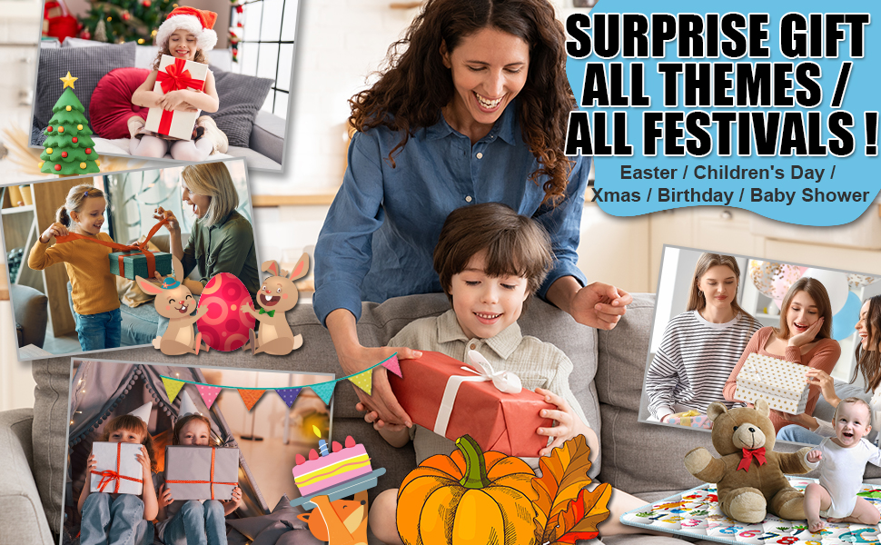 Baby Mat for Floor, Baby Play Mat, 50x50 Playpen Mat, Baby