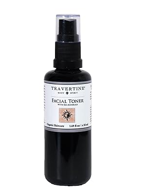 toner, facial toner, skin care, sea minerals, travertine, travertine spa collection