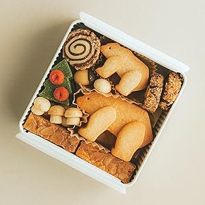 Amazon.co.jp: comori 小さな森のクッキー缶 かわいい おしゃれ