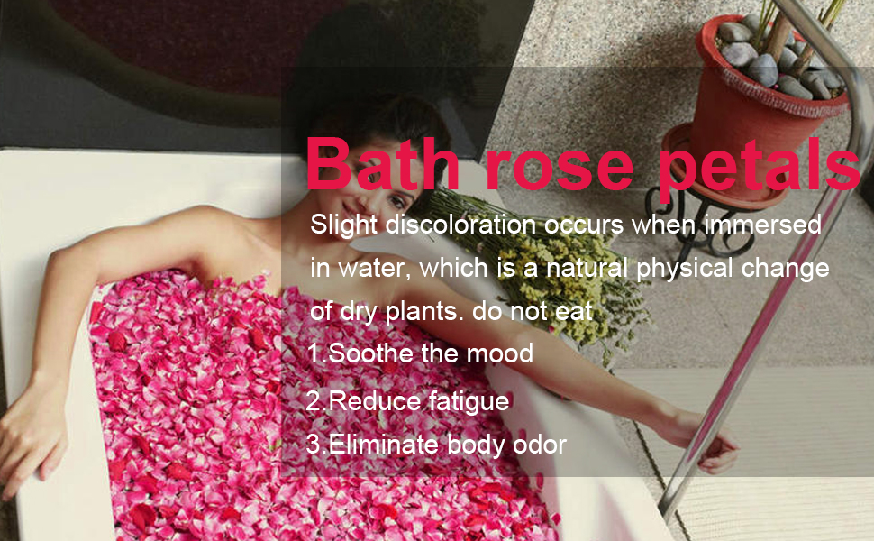 dried roses petals