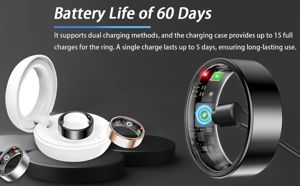 جهاز تتبع صحة الحلقة الذكية