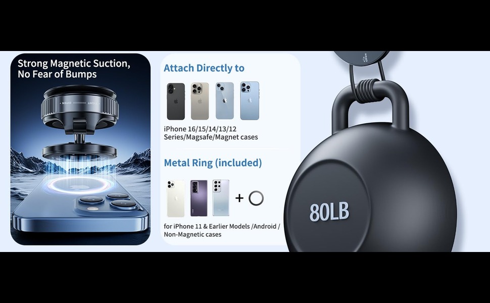 magnetic phone holder for car magnet mobile holder iphone holder for car