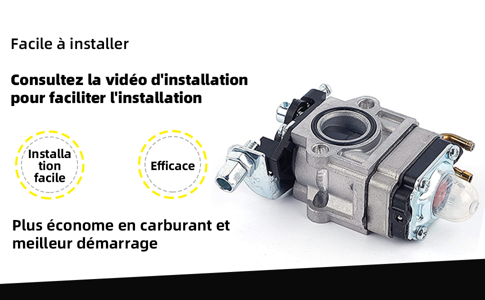 Carburateur pour débroussailleuse
