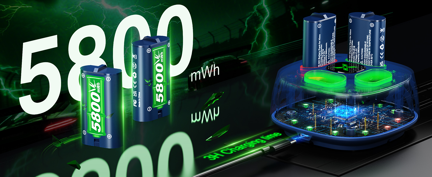 xbox battery pack rechargeable