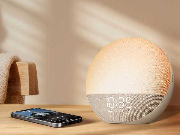 sunrise alarm clock wake up light