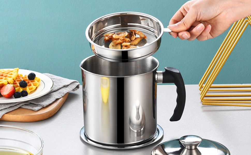 Oil Strainer Pot