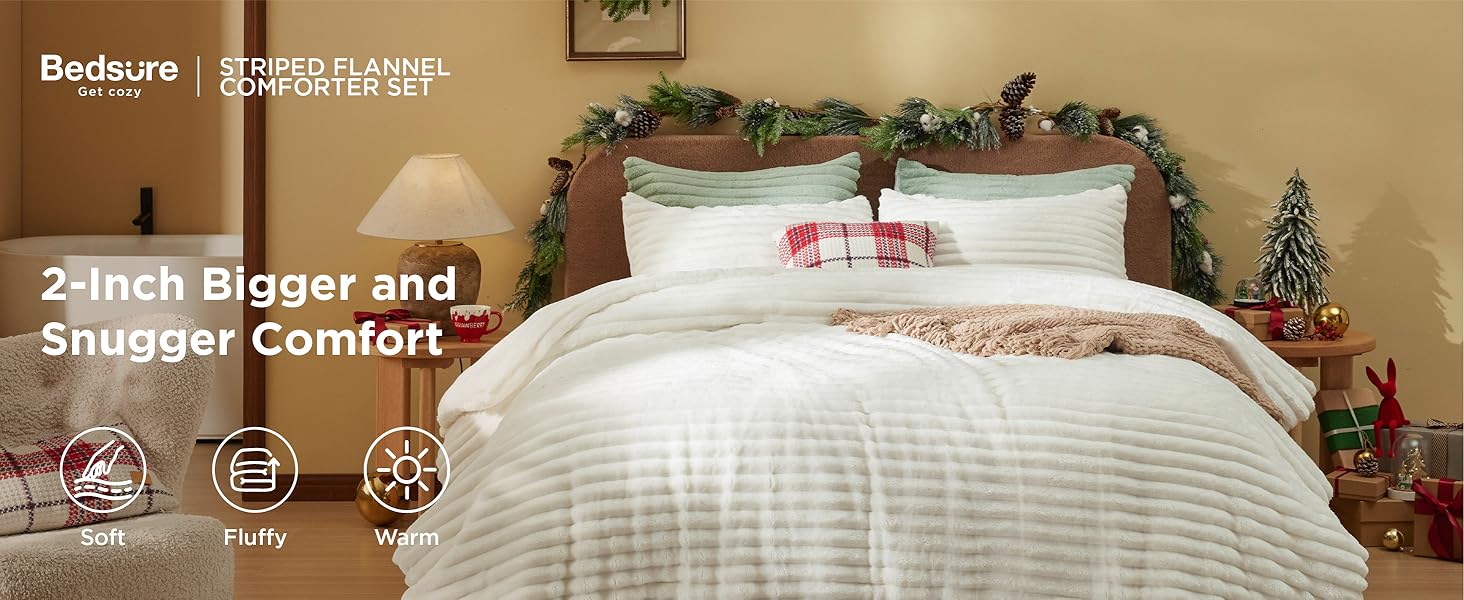 fluffy comforter set