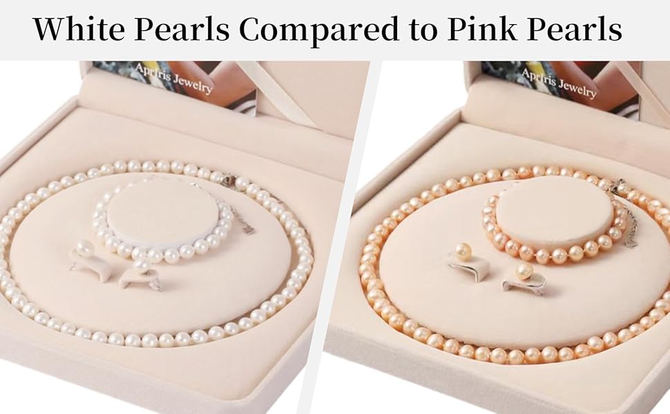 pearl necklace set