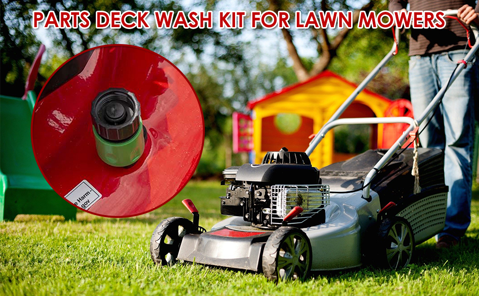 Aolamegs Quick Connect Lawn Mower Deck Wash(2 Pack