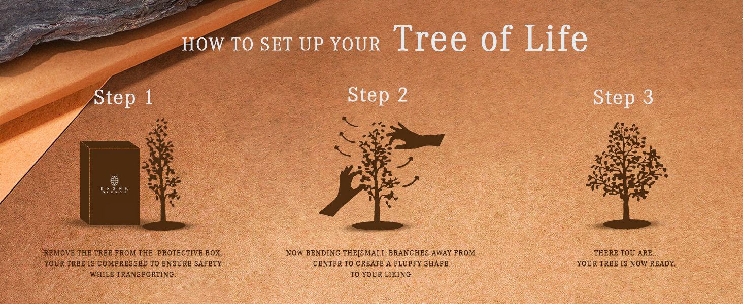 7 chakra crystal tree healing stones gift decor 
