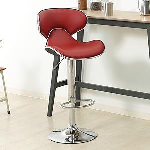 Amazon｜不二貿易 カウンターチェア ハイチェア 幅45.5×奥行き54