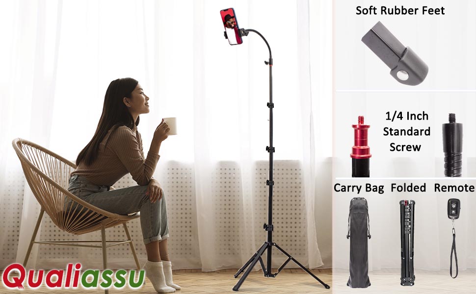 phone floor tripod