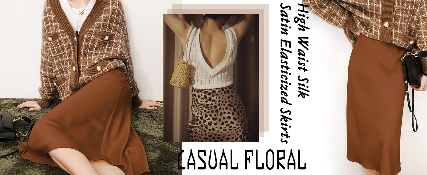 Brown Skirts for women