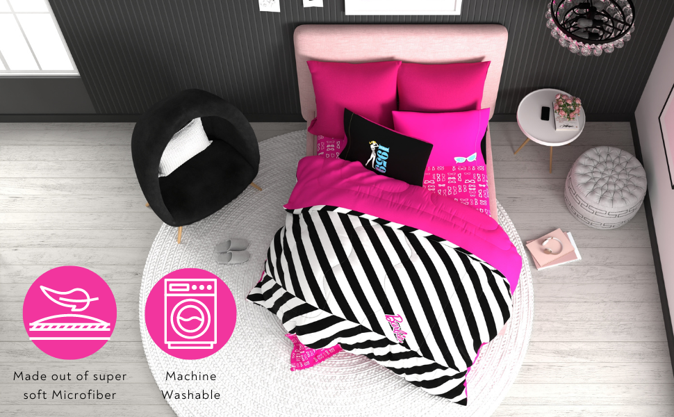Amazon.com: Franco Barbie 1959 Super Soft Cozy Reversible