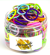 color baby hair ties