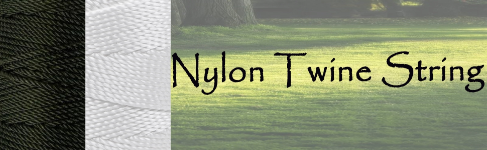 black nylon string