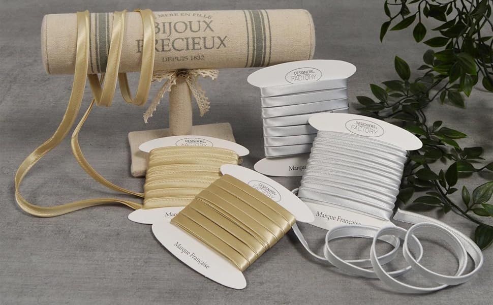 designersfactory Beautiful quality satin piping Satin sewing piping