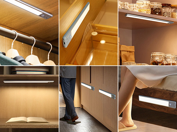 Stick on Lights are suitable for various spaces, including kitchens