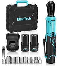 ラチェットレンチセット 充電式&コードレス 超コンパクト・超軽量ボディに、高回転が備わった「9.5sq