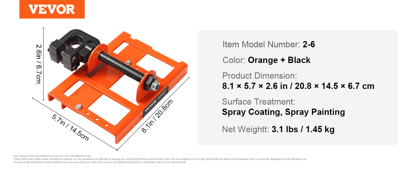 VEVOR Chainsaw Mill, Vertical Lumber Cutting Guide with 2