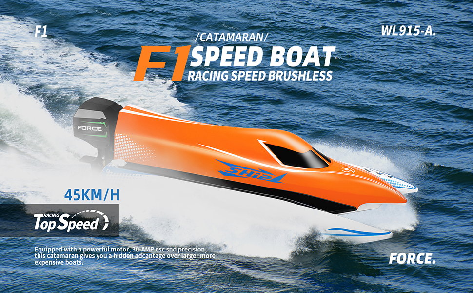 Amazon.com: GoolRC WLtoys WL915-A Brushless RC Boat, 2.4GHz