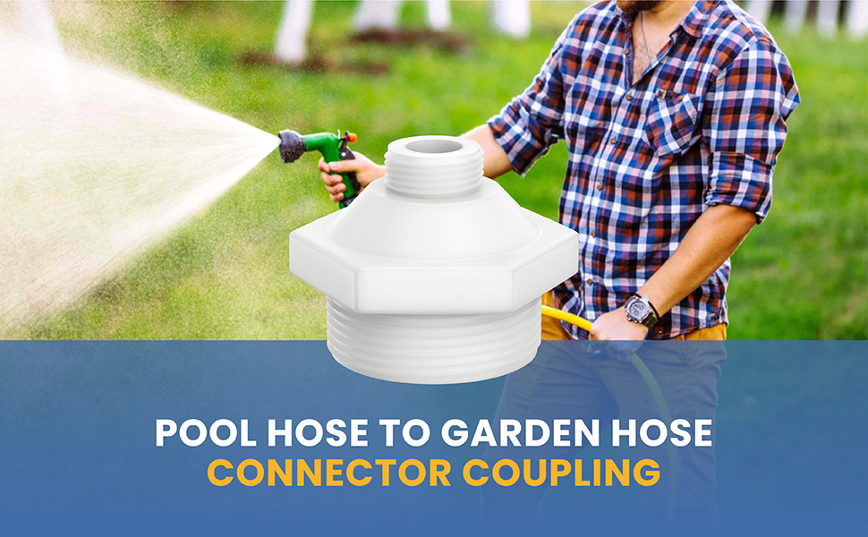 Pool Drain to Hose Adapter Fit for Intex & Coleman Above