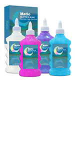 glitter glue for kids school supply DIY carft slime colorant
