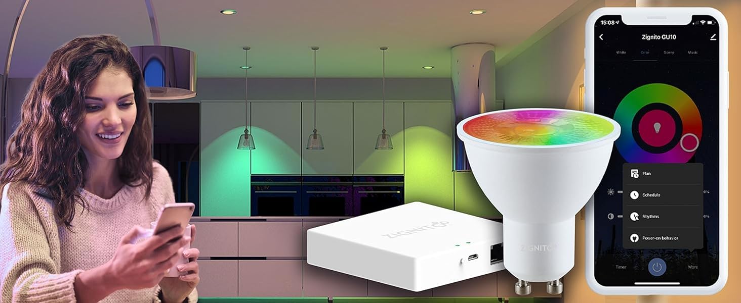 zigbee gu10 bulb s hue homeassistant tuya smartlife zignito ajax online smartthings hue compatible