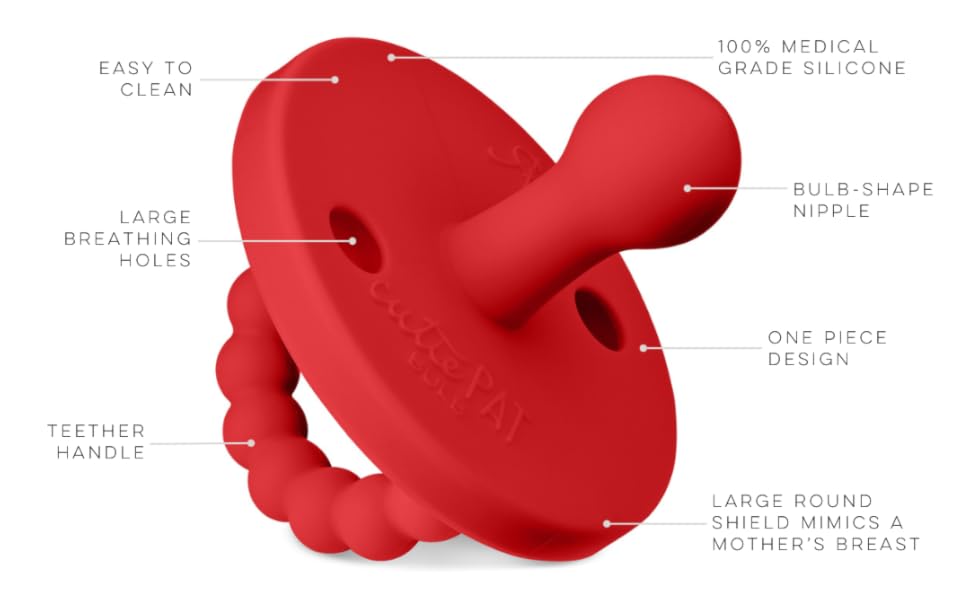 Cutie PAT Pacifier and Teether