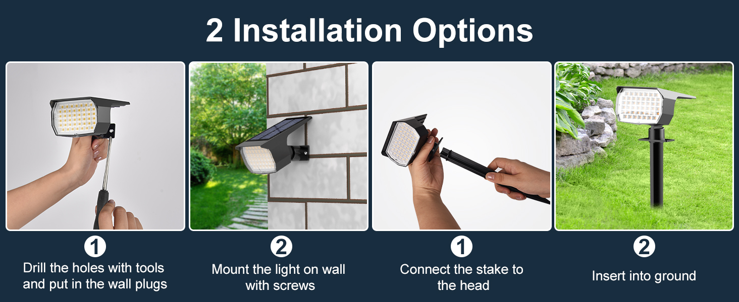 outdoor solar lights for yard