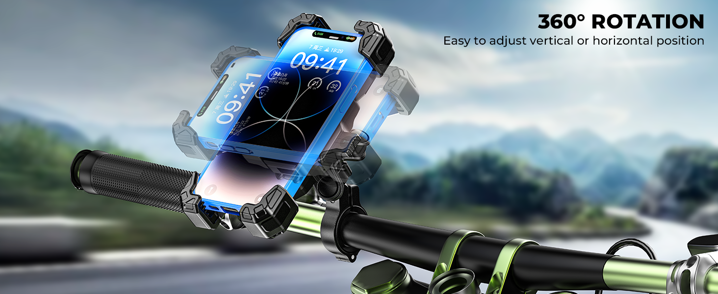phone mount for motorcycle