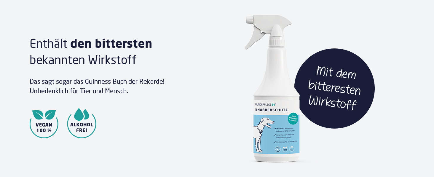 Hunde Knabberschutz Spray