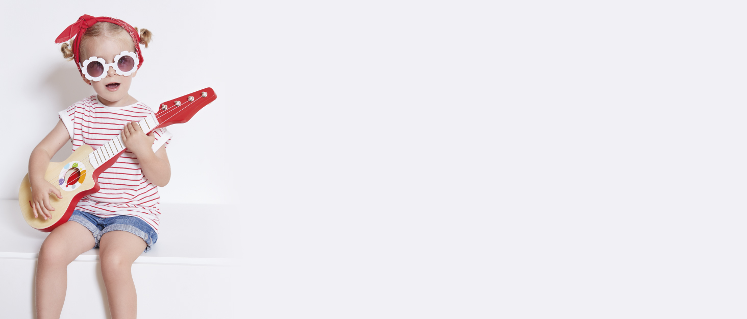 janod confetti guitare électrique petite fille