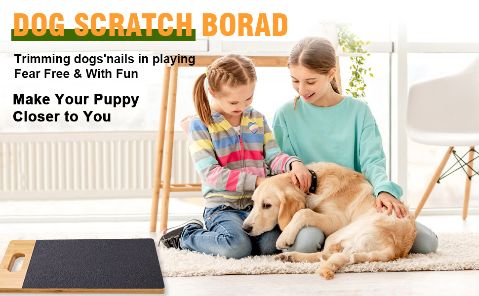 EOICCEOH Dog Scratch Pad for Nails, Dog Nail Scratch Board