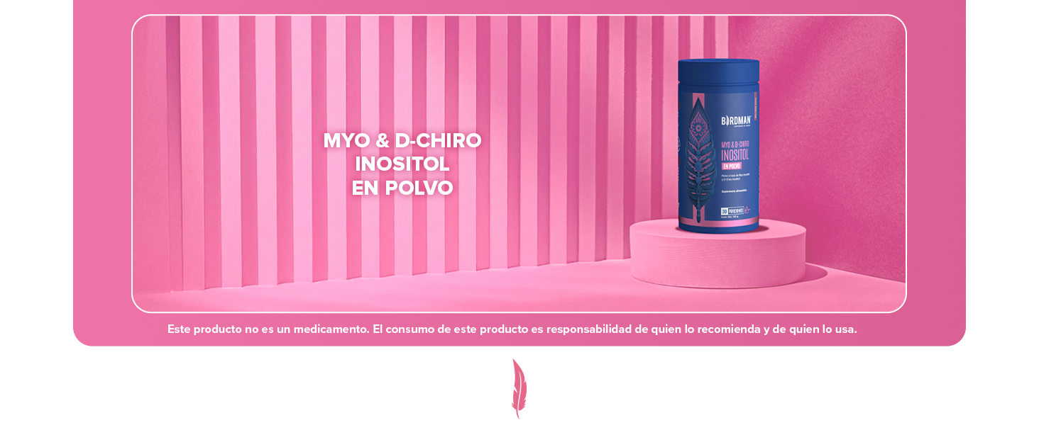 suplemento en polvo inositol dchiro imositol