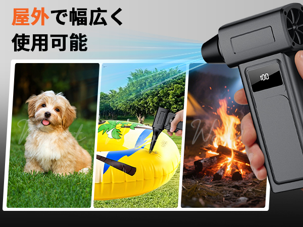 Amazon.co.jp: Warot 【秒速でホコリ一掃】エアダスター 電動ブロワー