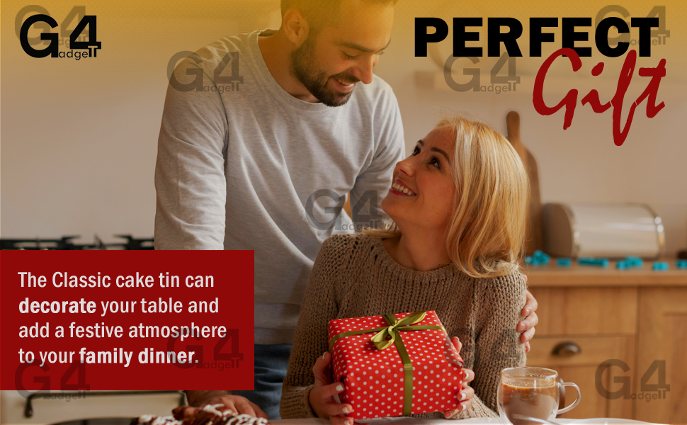 Professional Grade Steel Cake Pan - Set of 2 for Perfect Gift