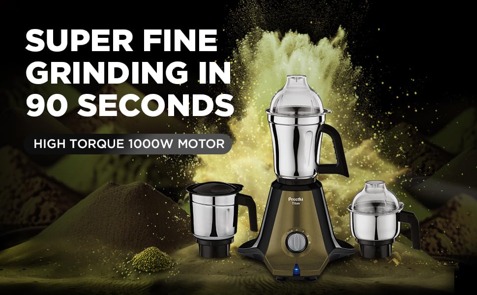 Mixer Grinder 1000 Watt mixie