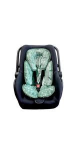 Baby Car Seat Pad Sage