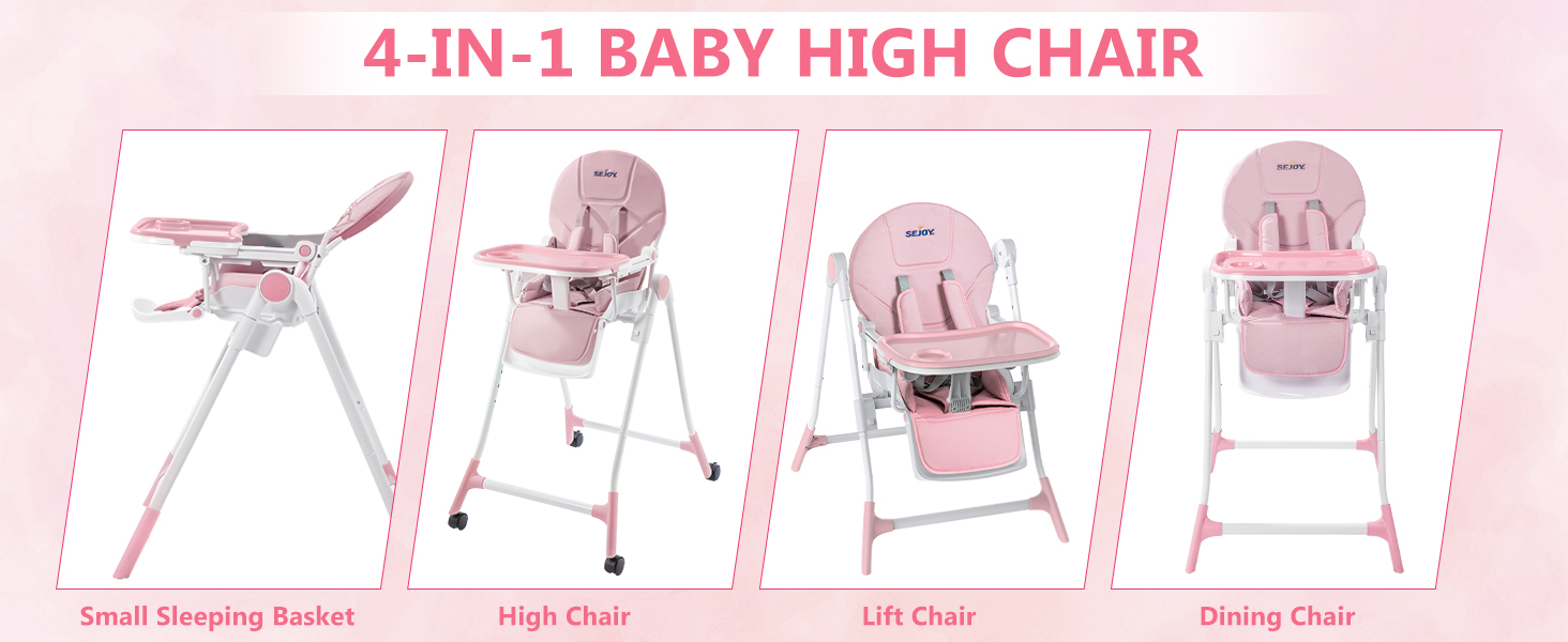 folding high chairs for babies and toddlers