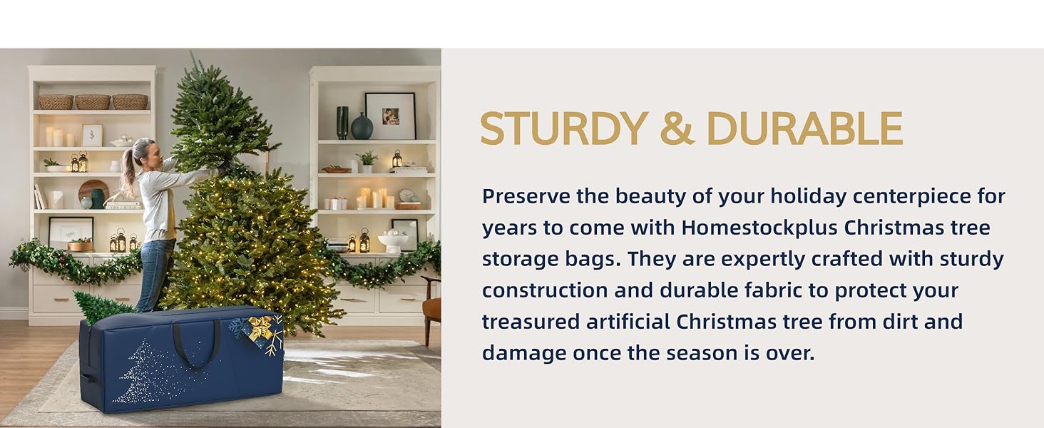 7.5FT Christmas Tree Storage Bag 3-1A