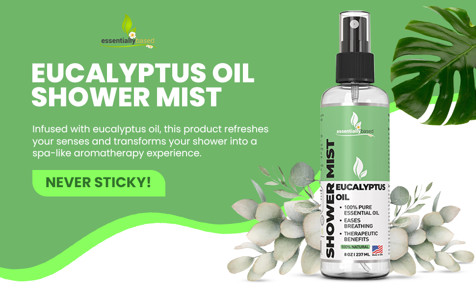 Amazon.com: Pure Eucalyptus Shower Spray 8oz - Eucalyptus