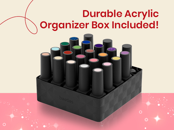 Amazon.com: beetles Gel Polish Set, 23pcs Rainbow Gel Nail Polish