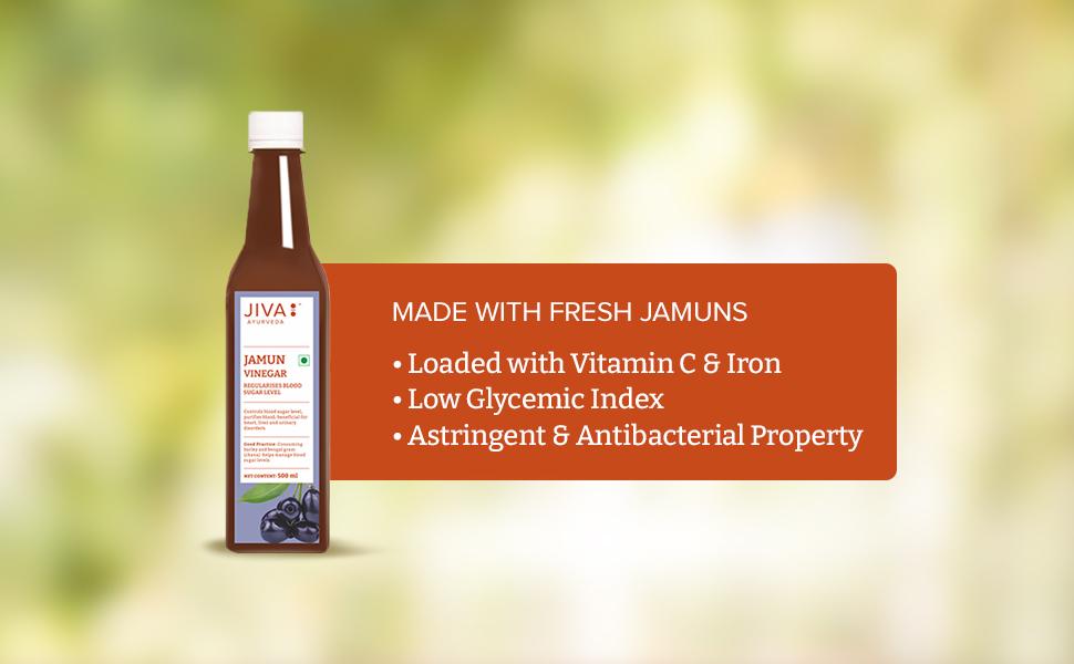 JIVA Jamun Vinegar 500 ML Pack of 1 Amazon.in Grocery & Gourmet Foods