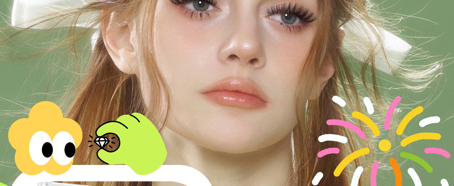 FLora lashes cluster